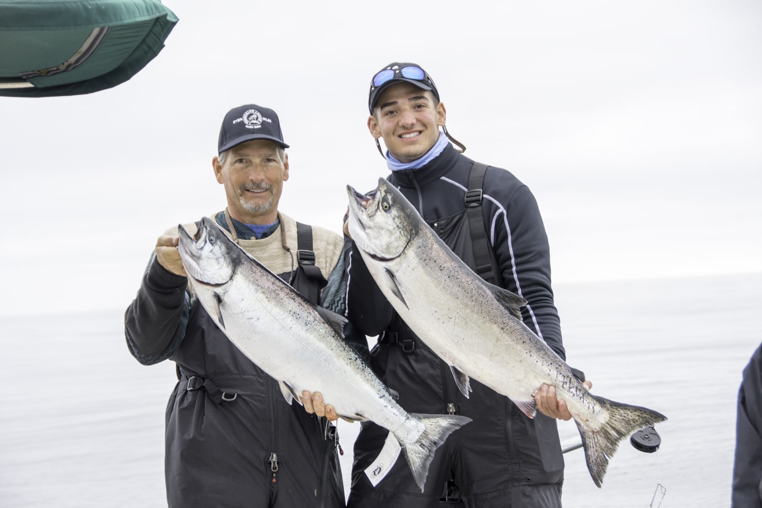 Salmon fishing, chinook salmon, saltwater fishing, B.C. fishing