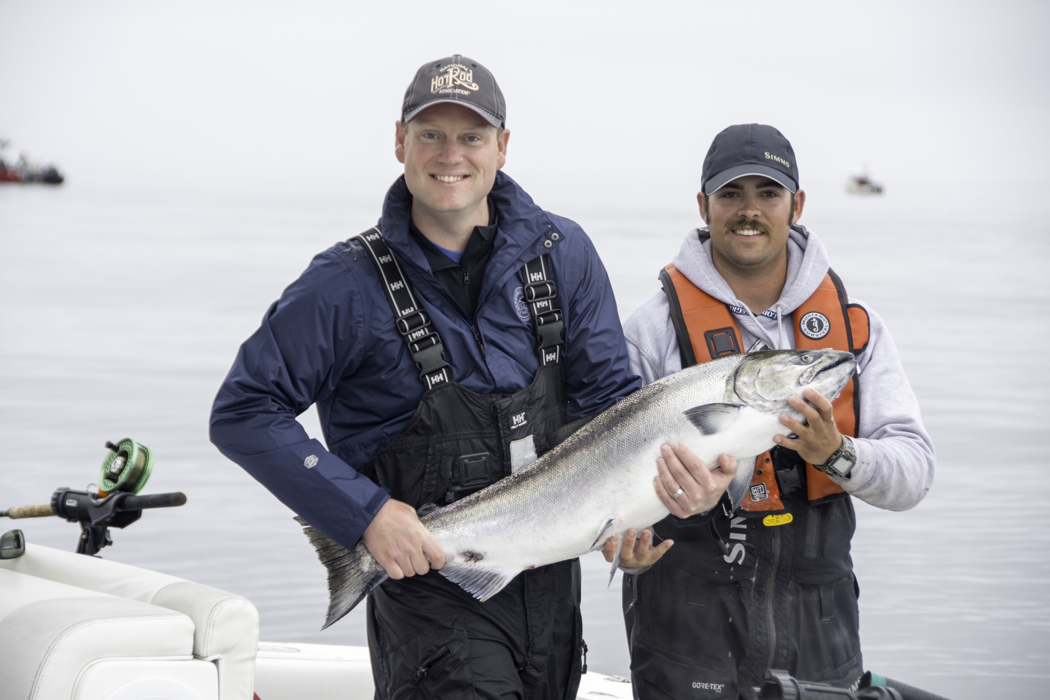 Tyee salmon, big fish