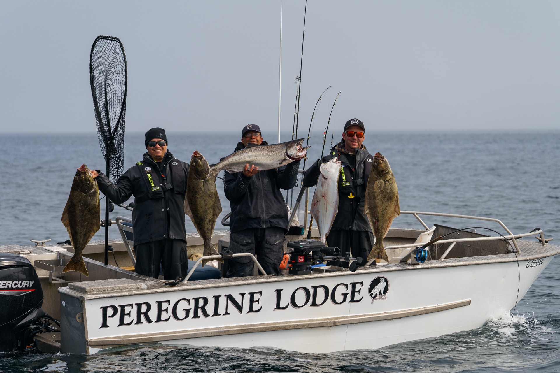 salmon fishing peregrine lodge haida gwaii deon towle media
